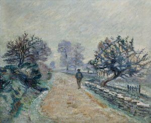 Crozard-Straße, kleiner Nebel und Frost, 1910
