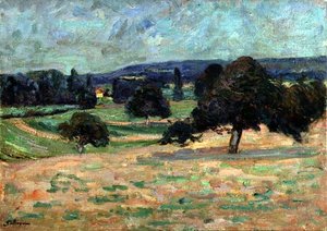Landschaft in der Île-de-France, ca. 1895