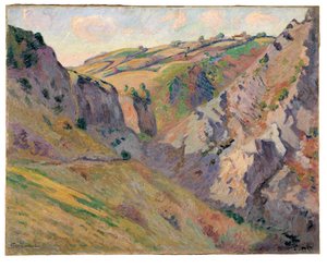 Die Höhlen von Prunal bei Pontgibaud von Jean Baptiste Armand Guillaumin