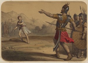 Goliath fordert David heraus