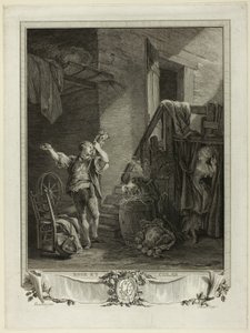 Rose und Colas von Jean Baptiste Blaise Simonet