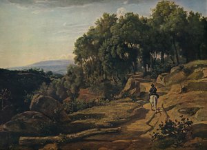 Eine Ansicht in der Nähe von Volterra, 1838