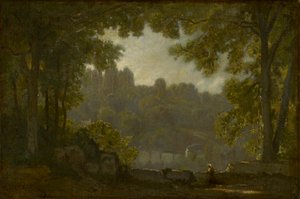 Waldlandschaft von Jean Baptiste Camille Corot