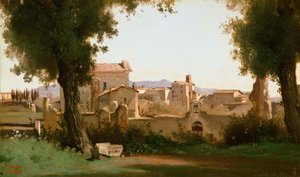 Blick von den Farnese-Gärten, Rom