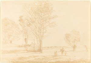 Reiter in der Landschaft angehalten, 1874