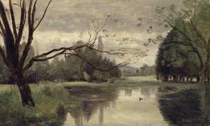 Der Ententeich, 1855-1859