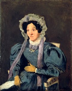 Madame Corot, Mutter des Künstlers, ca. 1845 von Jean Baptiste Camille Corot