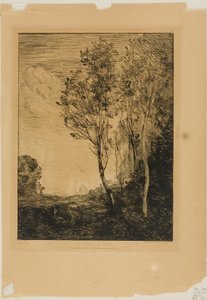 Erinnerung an Italien von Jean Baptiste Camille Corot