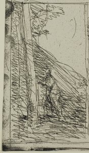Gekritzel von Jean Baptiste Camille Corot