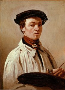 Selbstporträt von Jean Baptiste Camille Corot
