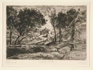 Erinnerung an die Toskana von Jean Baptiste Camille Corot