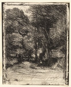 Souvenir von Bas-Bréau von Jean Baptiste Camille Corot