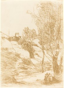 Erinnerung an Salerno von Jean Baptiste Camille Corot