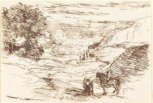 Die Paladine von Jean Baptiste Camille Corot