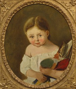 Die jüngste Tochter von M. Edouard Delalain, ca. 1845-50