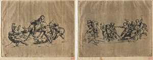 Bacchanal mit Kindern und Esel von Jean Baptiste Carpeaux