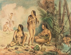 Indigene Bevölkerung von Cantagalo (ca. 1826)