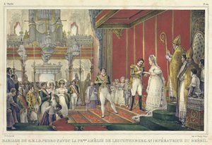 Die Hochzeit von Amelie von Leuchtenberg