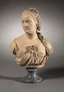 Porträt einer Frau, 1759 von Jean Baptiste Defernex