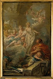 Pygmalion und Galatea (Skizze)