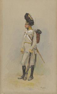 Ein stehender Grenadier der Stadtwache, 1891