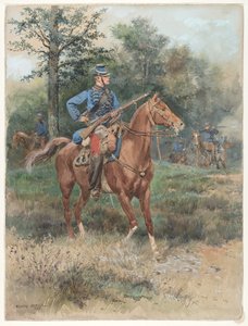 Reiter (Soldat zu Pferd) von Jean Baptiste Edouard Detaille