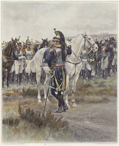 Berittene Kavallerie im Jahr 1807