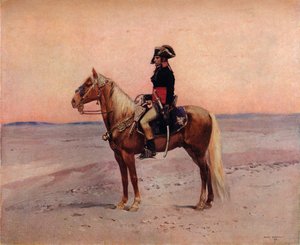 Napoleon in Ägypten, um 19. Jahrhundert von Jean Baptiste Edouard Detaille