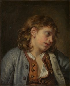 Kopf eines jungen Jungen von Jean Baptiste Greuze