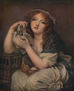 Frau mit Tauben, 1799-1800, ca. 1915