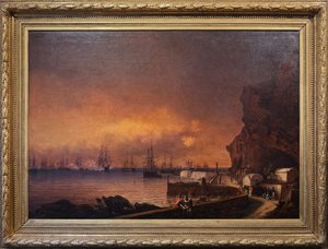 Das französische Geschwader bei Sainte Helene von Jean Baptiste Henri Durand Brager