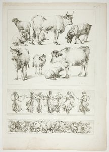 Tafel 26 von 38 aus Oeuvres de J. B. Huet von Jean Baptiste Huet