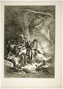 Tafel 30 von 38 aus Oeuvres de J. B. Huet von Jean Baptiste Huet