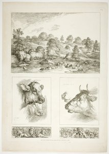 Platte vier von 38 aus Oeuvres de J. B. Huet
