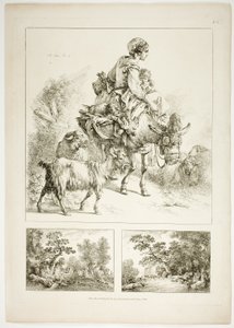 Tafel Zwei von 38 aus Oeuvres de J. B. Huet