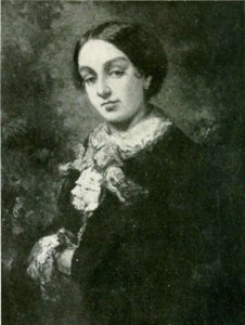George Sand (1804-1876) P von Jean Baptiste Isabey