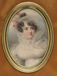 Porträt von Hortense de Perregaux, Herzogin von Ragusa, 1818