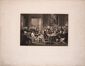 Der Wiener Kongress, ca. 1815