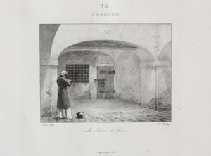 Reise nach Italien im Jahr 1822 von Jean Baptiste Isabey