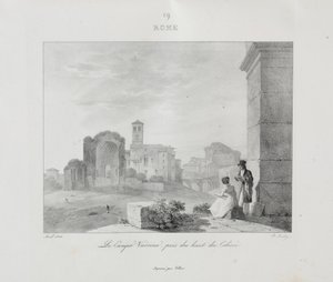 Reise nach Italien im Jahr 1822 von Jean Baptiste Isabey
