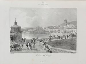 Reise nach Italien im Jahr 1822 von Jean Baptiste Isabey