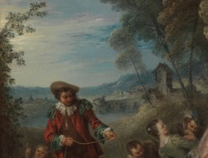 Die Schaukel von Jean Baptiste Joseph Pater