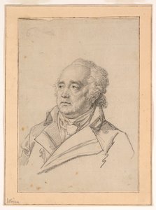 Porträt eines Mannes, Giuseppe Valadier von Jean Baptiste Joseph Wicar