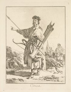 Calmouk von Jean Baptiste Le Prince