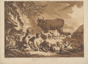 O wie extrem glücklich könnten Bauern sein, wenn sie nur ihre Segnungen zählen würden von Jean Baptiste Le Prince