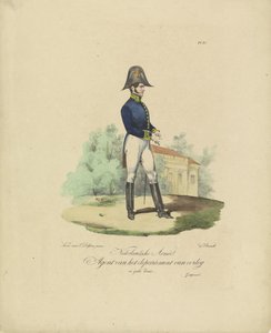 Agent des Kriegsministeriums, 1820-1825 von Jean Baptiste Madou