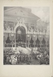 Krönung von Leopold I. als König der Belgier, 1831