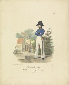 Gesundheitsoffizier, 1820-1825 von Jean Baptiste Madou