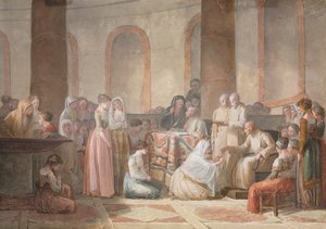 Die Verteilung der Rosenkränze von Jean Baptiste Mallet