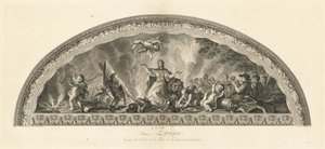 Spanien, Zentrum des Salons des Friedens in der Galeriearkade (Tafel 47) von Jean Baptiste Masse